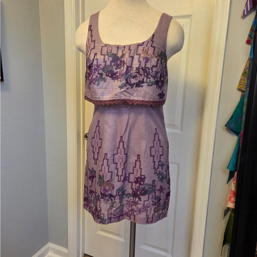 Free People Lavender Sheath Dress -4